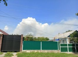 В окупованому Криму вибухи на складі боєприпасів у Червоногвардійському районі