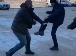 Лисичанский депутат Полупанов напал на журналиста «Голоса Народа»(Видео)